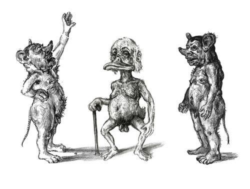 Cartoon: Senioren (medium) by Thomas Bühler tagged senor,alter,entenhausen,ente,disney,donald,duck,dagobert,zeichentrickhelden