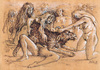 Cartoon: Walpurgisnacht (small) by Thomas Bühler tagged feder,gehöht,weiß,besen,blocksberg,bock,bocksprung,erotik,faust,figur,frauen,goethe,hexen,hexenkessel,hexentanz,lecken,lutschen,sex,walpurgisnacht,zaubern,zeichnung,lust