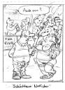 Cartoon: nudisten (small) by künstlername tagged cgh