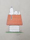 Cartoon: Snoopy (small) by jim worthy tagged snoopy,peanuts,schulz,beagle,comic