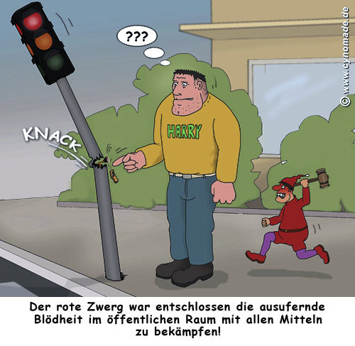Cartoon: Selbstjustiz (medium) by moonman tagged vandalismus,selbstjustiz,selbstüberschätzung,zivilcourage
