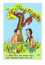 Cartoon: Forbidden Fruit (small) by aarbee tagged adam eve eden serpent