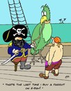 Cartoon: Pirates (small) by aarbee tagged pirates,parrots,ebay