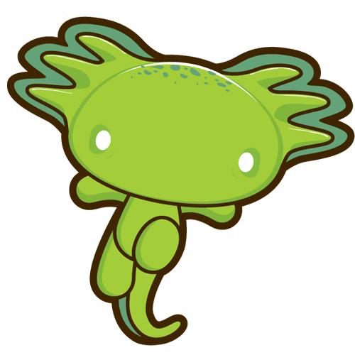 Cartoon: Mostro (medium) by mostro tagged mostro,ajolote,axolotl,god,aztec,cute,culture,vector