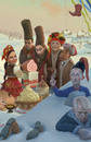 Cartoon: Welcome Dears (small) by waldemar_kazak tagged putin,medvedev