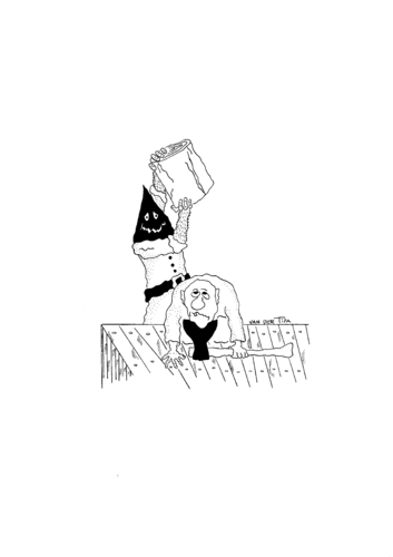 Cartoon: Execution II (medium) by van der Tipa tagged executioner,hangman