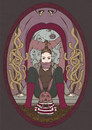 Cartoon: la ragazza... (small) by elmoro tagged illustration,vector,illustrator,drawing,girl