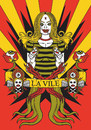 Cartoon: la vile (small) by elmoro tagged illustration,vector,illustrator,drawing,girl