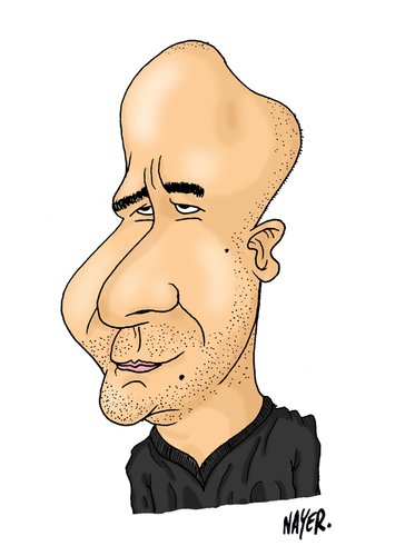 Cartoon: Gergely Bacsa (medium) by Nayer tagged gergely,bacsa,cartoonist,nayer