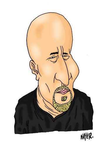 Cartoon: Muharrem Akten (medium) by Nayer tagged muharrem,akten,cartoonist,nayer