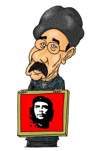 Cartoon: Thomas Siddeg Omer (medium) by Nayer tagged thomas,siddeg,omer,sudan,nayer