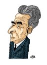 Cartoon: Aldous Huxley (small) by Nayer tagged aldous,huxley,enland,english,novelist,write,usa,america,nayer