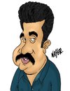 Cartoon: Bijuchandran by Naye (small) by Nayer tagged bijuchandran,cartoonist,india,sudan,nayer