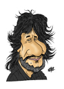 Cartoon: Juao Bosco (small) by Nayer tagged bosco,brazil,brazilian,cartoonist,nayer,sudan