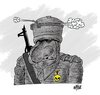 Cartoon: War (small) by Nayer tagged war peace gun army death killer