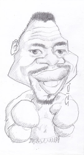 Cartoon: Cuba Gooding Jr (medium) by zed tagged cuba,ggooding,jr,usa,actor,film,oscar,movie,hollywood,portrait,caricature