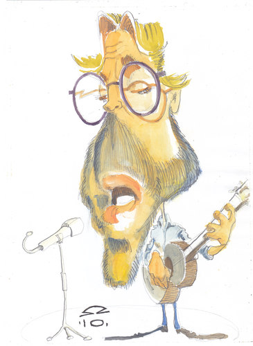 Cartoon: Eric Clapton (medium) by zed tagged eric,clapton,england,guitar,playa,singer,musician,blues,reggae,rock,portrait,caricature