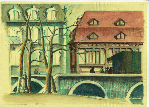 Cartoon: Esslingen 1 (medium) by zed tagged deutschland,eslingen