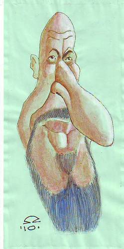 Cartoon: Muharrem (medium) by zed tagged muharrem,akten,artist,cartoonist,turkey,portrait,caricature