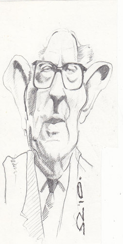 Cartoon: Peter Carington (medium) by zed tagged peter,carington,uk,nato,world,politician,portrait,caricature