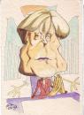 Cartoon: Angela Merkel (small) by zed tagged angela merkel politics portrait germany prime minister