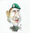 Cartoon: ante gotovina (small) by zed tagged general ante gotovina pakostane croatia freedom justice liberation war storm portrait caricature