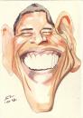 Cartoon: Barack Obama (small) by zed tagged barack,obama,president,usa,politics,portrait