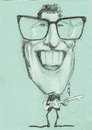 Cartoon: Buddy Holly (small) by zed tagged charles,hardin,holley,usa,musician,singer,rock,and,roll,portrait,caricature