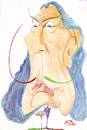 Cartoon: Dali 2 (small) by zed tagged dali,salvador,madrid,spain,paris,france,surrealism,artist,portrait,caricature