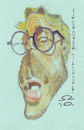 Cartoon: Eric Clapton (small) by zed tagged eric clapton england music rock guitar famous people portrait caricature