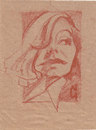 Cartoon: Greta Garbo (small) by zed tagged greta,garbo,sweden,actor,hollywood,usa,famous,people,portrait,caricature