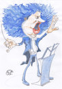 Cartoon: Gustavo Dudamel Adolfo (small) by zed tagged gustavo adolfo dudamel venezuela musician conductor classic music portrait caricature gothenburg symphony orchestra sweden famous people