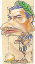 Cartoon: Jose Mourinho (small) by zed tagged jose,mourinho,portugal,lisboa,sport,football,famous,people,championship,europe,portrait,caricature