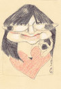 Cartoon: lidia (small) by zed tagged lidia,luca,romania,artist,portrait,caricature