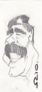 Cartoon: Saddam Hussein (small) by zed tagged saddam hussein iraq president politic globalisation portrait caricature