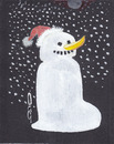 Cartoon: Schneemann (small) by zed tagged snowman global warming banana weather nature