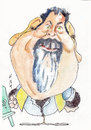 Cartoon: Zeljko  Pervan (small) by zed tagged zeljko pervan croatia actor comedian tv host portrait caricature