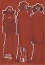Cartoon: ZZ  Top (small) by zed tagged zz,top,rock,and,roll,hall,of,fame,gillete,texas,la,usa,famous,people