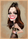 Cartoon: Anne Hathaway Caricature (small) by Caricaturas tagged anne,hathaway,caricature