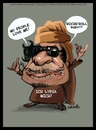 Cartoon: kadafi cartoon (small) by Caricaturas tagged kadafi,cartoon