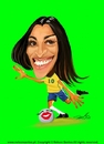 Cartoon: Marta Brasil (small) by Caricaturas tagged marta,brasil,caricatura,caricature,brazil,worlcup,woman,soccer,football