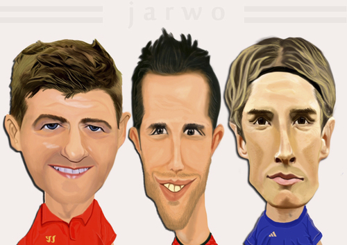 Cartoon: gerrard RVP torres (medium) by iyojarwo tagged as