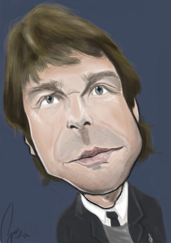 Cartoon: mr. conte (medium) by iyojarwo tagged champione