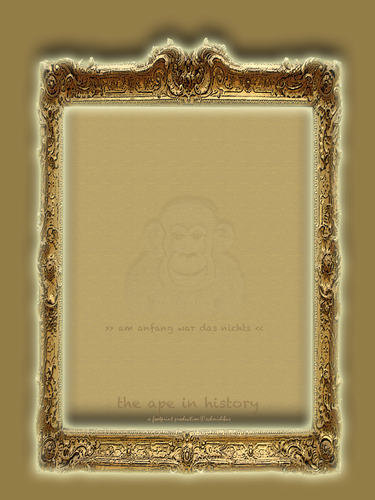 Cartoon: the ape in history-no.1-god (medium) by schmidibus tagged nihilismus,affe,mensch,schöpfung,alles,nichts,welt,beginn,universalität,religion,glaube,gott,anfang,jhwh