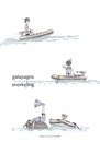 Cartoon: galapagos snorkeling (small) by schmidibus tagged galapagos snorkeling turtle giant tortoise