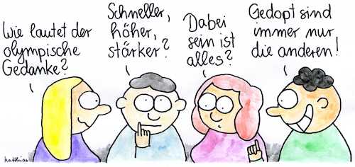 Der olympische Gedanke Der olympische Gedanke