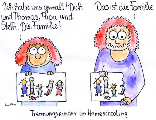 Trennungskinder im Homeschooling Trennungskinder im Homeschooling