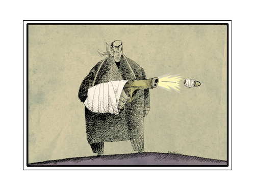 A bullet is fired A bullet is fired