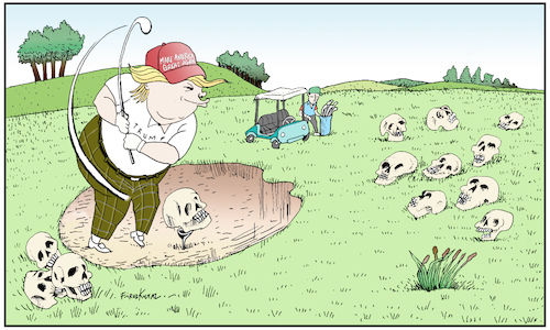 Trump spent his weekend golfing Trump spent his weekend golfing