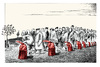 Cartoon: Armenian.deportation.24.04.1915 (small) by firuzkutal tagged armenia,armenian,massacre,deportation,gword,ottoman,osmanli,1915,kutal